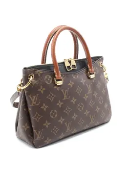Louis Vuitton Pre-Owned: Коричневая сумка-шоппер 