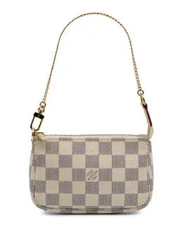 Louis Vuitton Pre-Owned: Белая сумка 
