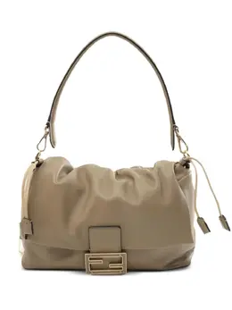 Fendi Pre-Owned: Бежевая сумка 