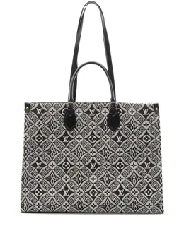 Louis Vuitton Pre-Owned: Чёрная сумка-шоппер 
