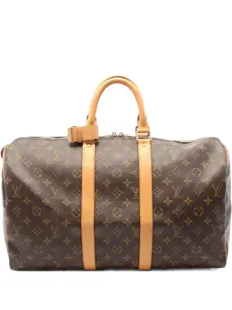 Louis Vuitton Pre-Owned: Коричневая сумка 
