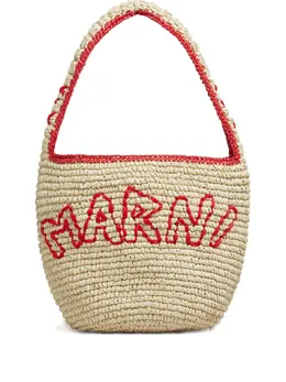 Marni: Бежевая сумка 