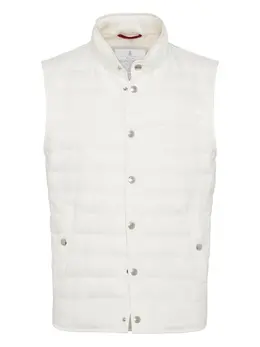 Brunello Cucinelli: Стёганый жилет 