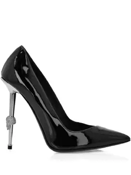 Philipp Plein: Чёрные туфли  Decollete
