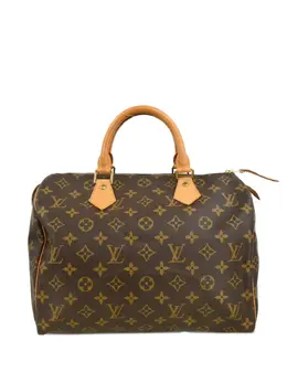 Louis Vuitton Pre-Owned: Коричневая сумка 