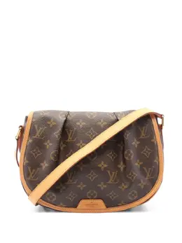 Louis Vuitton Pre-Owned: Коричневая сумка 