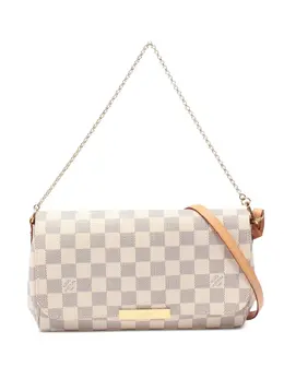 Louis Vuitton Pre-Owned: Белая сумка 