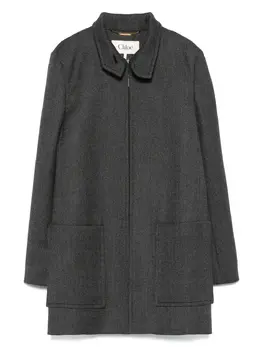 Chloé: Пальто оверсайз 