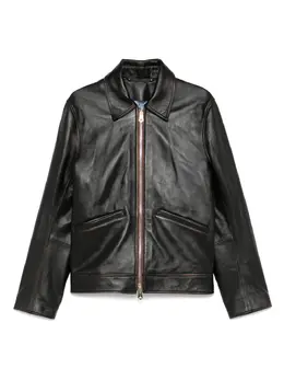 Paul Smith: Кожаная куртка 
