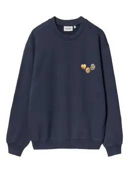 Carhartt WIP: Свитшот на пуговицах 