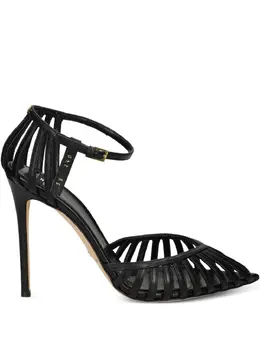 Elisabetta Franchi: Чёрные сандалии 