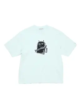 Acne Studios: Футболка с принтом 
