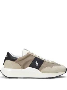 Polo Ralph Lauren: Бежевые кроссовки 