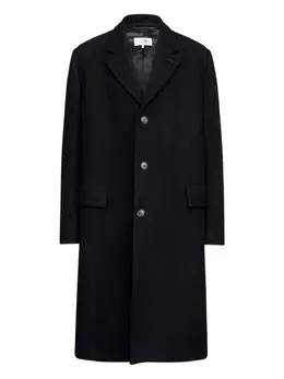 MM6 Maison Margiela: Чёрное пальто 
