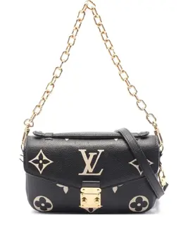 Louis Vuitton Pre-Owned: Чёрная сумка 