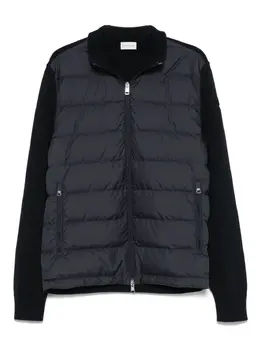 Moncler: Голубая куртка 