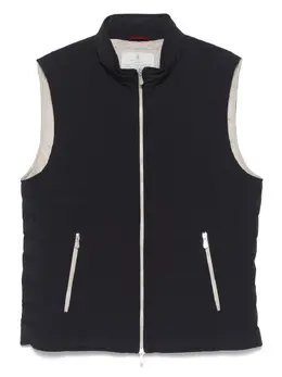 Brunello Cucinelli: Стёганый жилет 