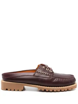Timberland: Красные сабо 