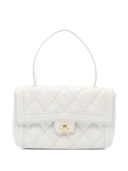 CHANEL Pre-Owned: Белая сумка 