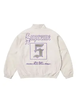Supreme: Белая куртка  Old English