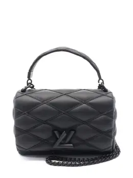 Louis Vuitton Pre-Owned: Чёрная сумка 