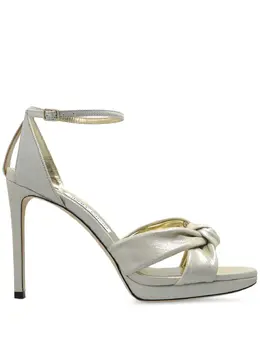 Jimmy Choo: Бежевые босоножки 