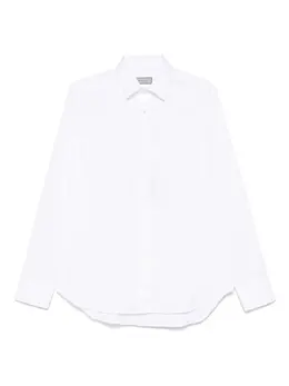 Canali: Белая рубашка 