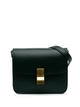 Céline Pre-Owned: Зелёная сумка через плечо 