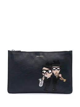 Dolce & Gabbana Pre-Owned: Чёрный клатч 