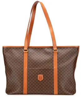 Céline Pre-Owned: Коричневая сумка-шоппер 