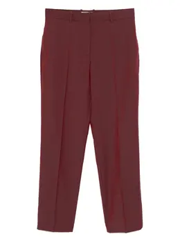 Jil Sander: Фиолетовые брюки 