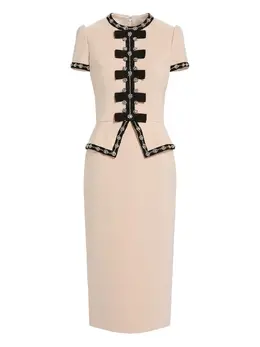 Jenny Packham: Платье с баской 
