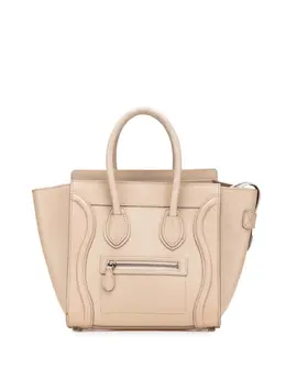 Céline Pre-Owned: Коричневая сумка-шоппер 