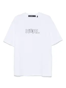 Karl Lagerfeld: Футболка с принтом 