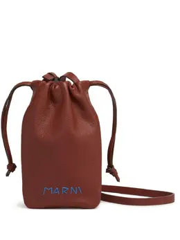 Marni: Бордовый кошелёк 