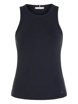 Tommy Hilfiger: Чёрный топ 