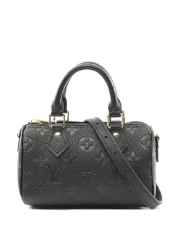 Louis Vuitton Pre-Owned: Чёрная сумка 