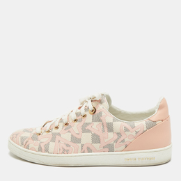 Louis Vuitton: Розовые кроссовки 