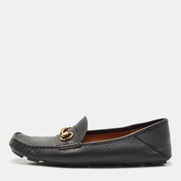 Gucci: Чёрные туфли  Horsebit