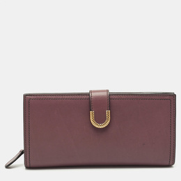 Bottega Veneta: Фиолетовый кошелёк 