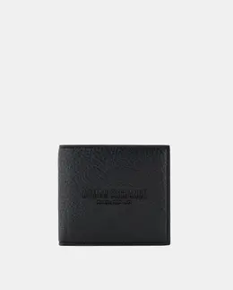 Armani Exchange: Чёрный кошелёк 