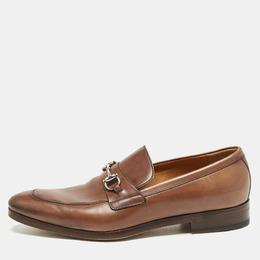 Gucci: Коричневые туфли  Horsebit