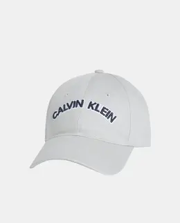 Calvin Klein: Серая кепка 