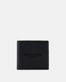 Armani Exchange: Чёрный кошелёк 