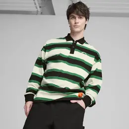 PUMA: Зелёная рубашка 