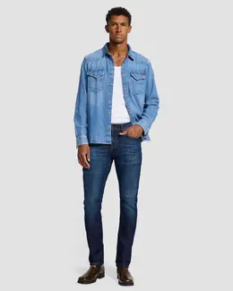 7 For All Mankind: Джинсы скинни джинсы 