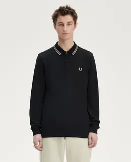Fred Perry: Чёрная рубашка 