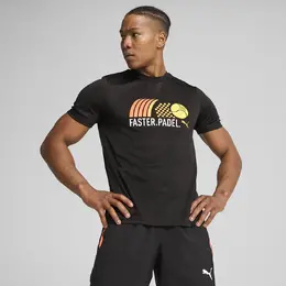PUMA: Чёрная футболка 