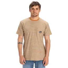 Quiksilver: Коричневая футболка 