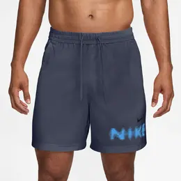 Nike: Голубые шорты 